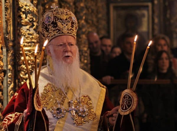 Вітання Всесвятійшому Варфоломію, Архієпископу Константинополя – Нового Риму, Вселенському Патріарху з нагоди річниці архієрейської хіротонії
