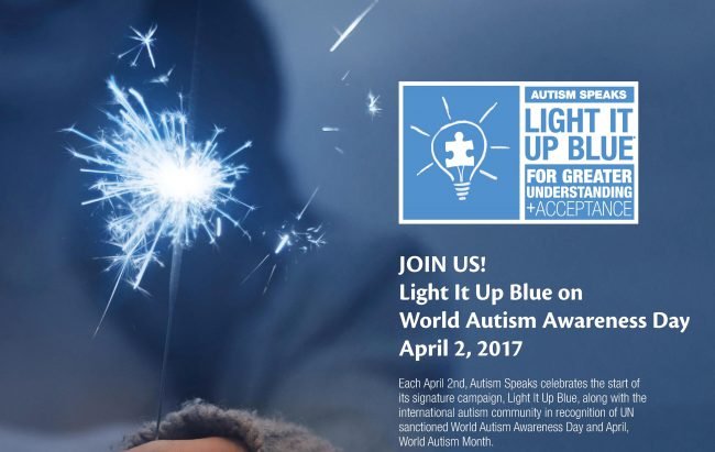 Light It Up Blue: Долучись до акції підтримки хворих на аутизм