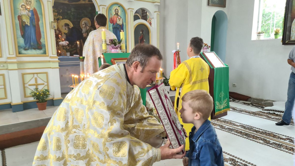 За Божественною літургією зі словом проповіді до вірян на тему свята звернувся отець-настоятель Роман Будзинський