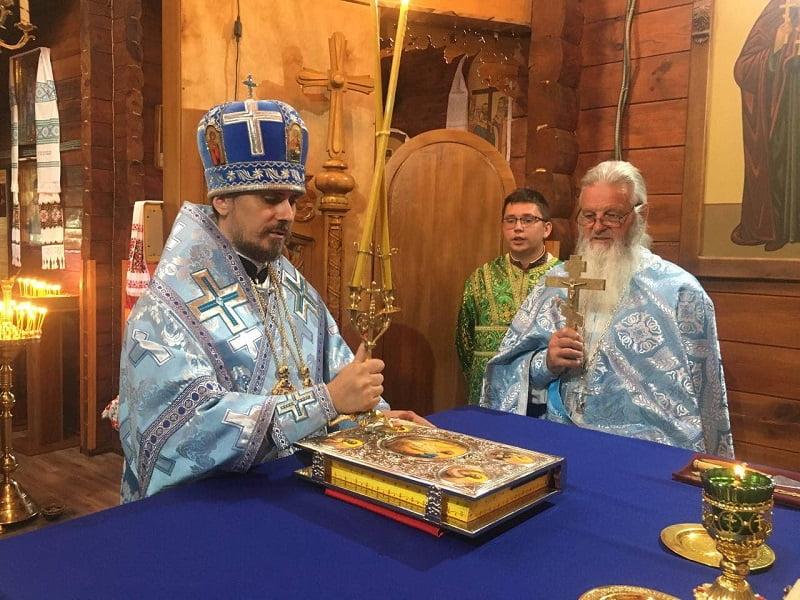 Архієпископ Нестор освятив каплицю біля купальні в Малій Іловиці Шумського благочиння