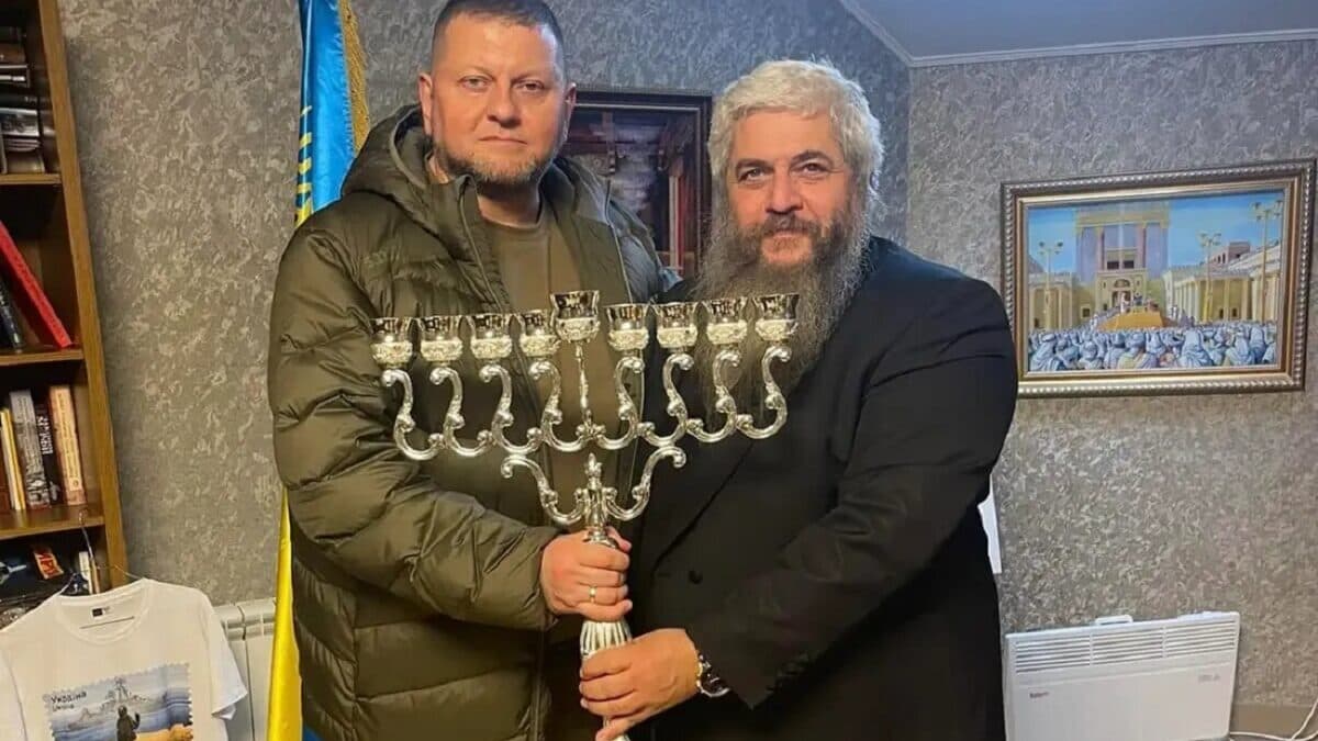 Головний рабин України зустрівся із генералом Залужним