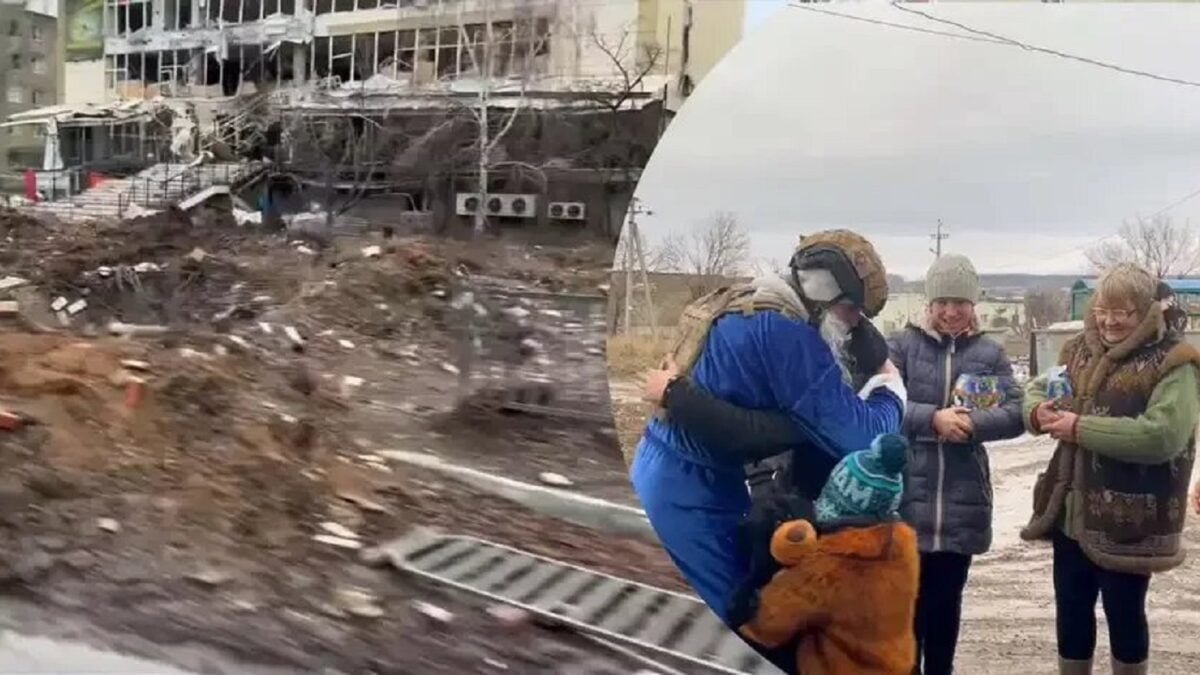 Збройні сили України влаштували дітям свято на лінії фронту (Відео)