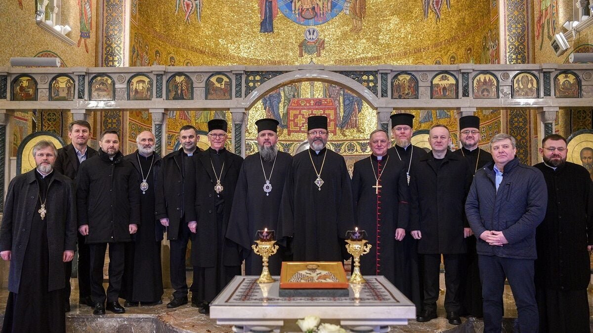 Делегація ВРЦіРО відвідала собор Святої Софії у Римі