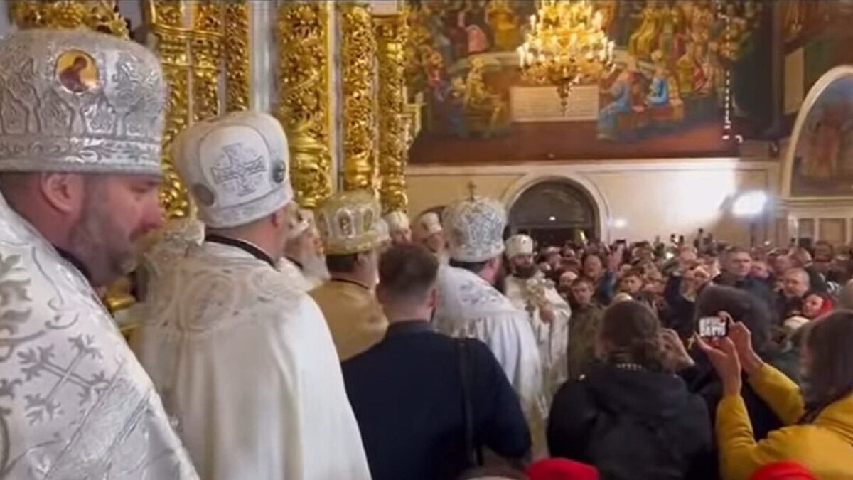 <strong>В Успенському соборі Києво-Печерської лаври на Різдво зазвучала українська колядка</strong>
