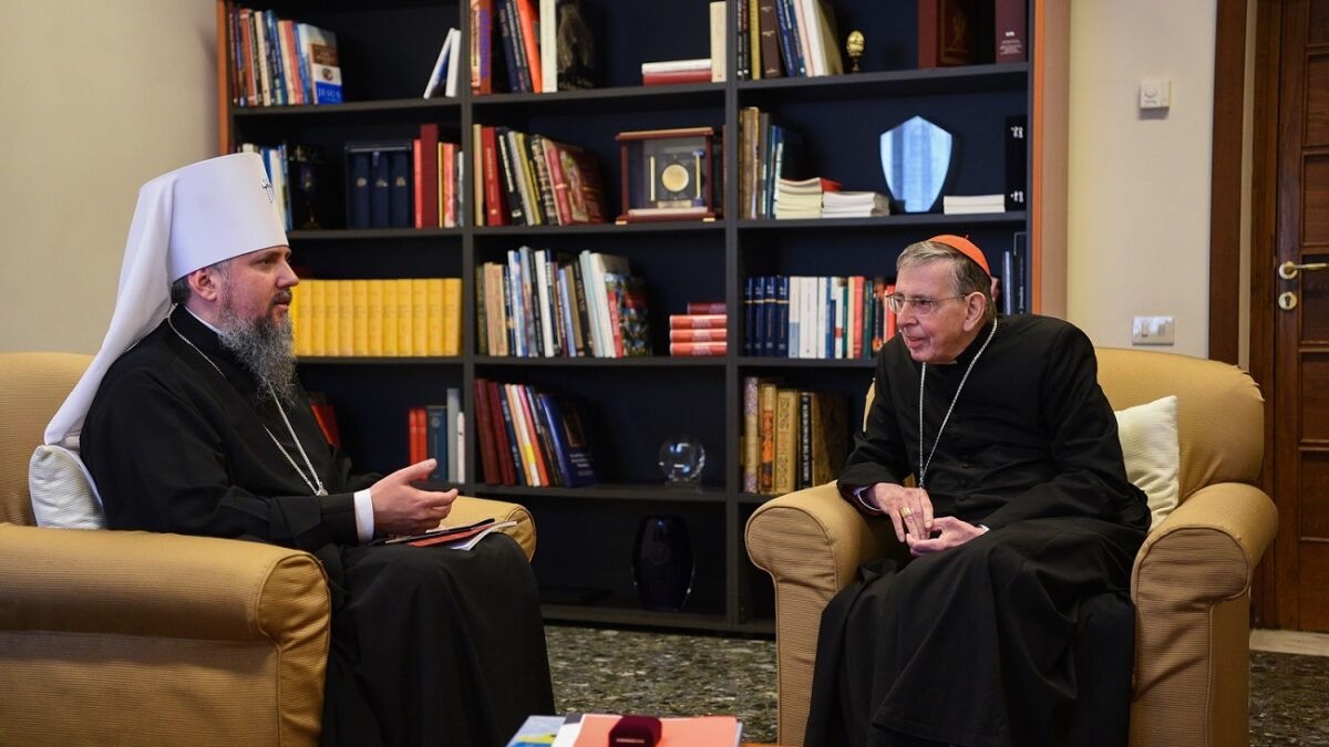 Зустріч Митрополита Епіфанія з кардиналом Куртом Кохом