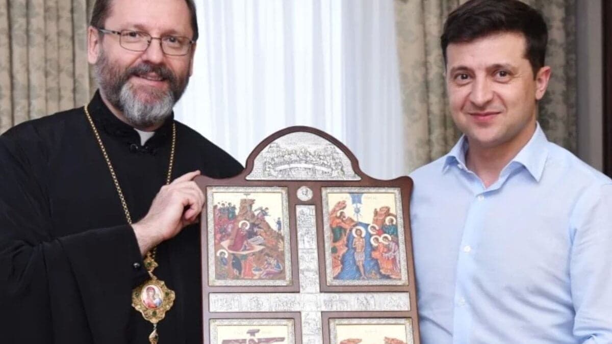 Президент України привітав Блаженнішого Святослава з новоріччям