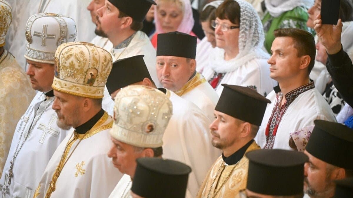 Освячення нового храму у Тернополі: протоієрей Роман Будзинський співслужив з Митрополитом Епіфанієм