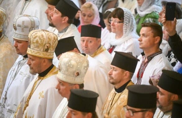 Освячення нового храму у Тернополі: протоієрей Роман Будзинський співслужив з Митрополитом Епіфанієм