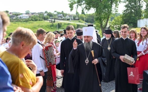 Митрополит Епіфаній прибув на Тернопільщину