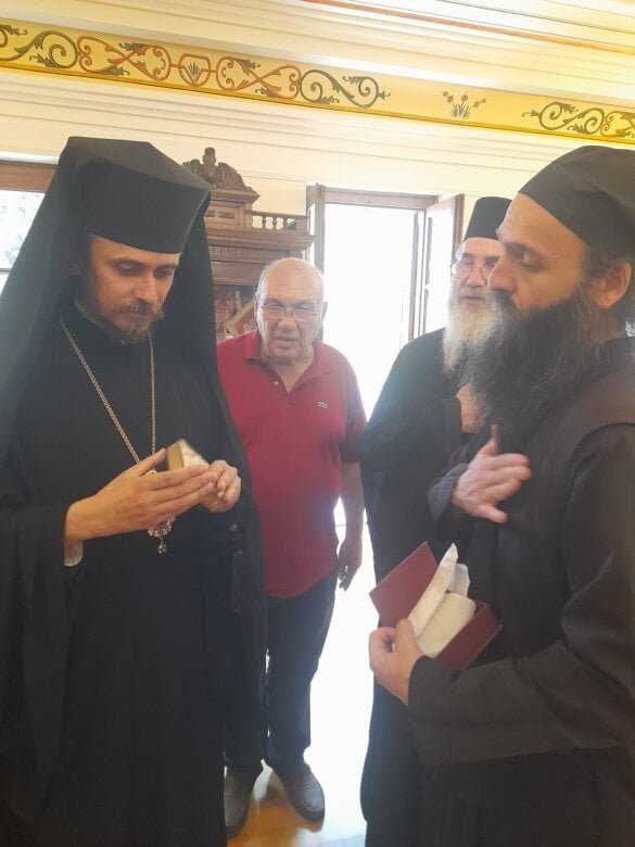 Митрополит Тернопільський і Кременецький здійснили паломництво до монастиря Святого Преподобного Луки в Греції