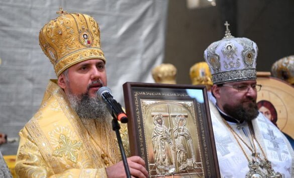 Урочисте престольне свято кафедрального собору Святих Костянтина і Олени у Тернополі