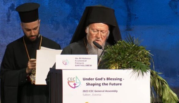 Виступ Його Всесвятості Вселенського Патріарха Варфоломія на 16-ій загальній асамблеї Конференції Європейських Церков.