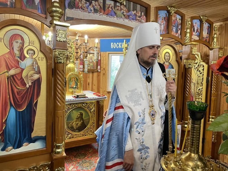 Читання Акафісту Пресвятій Богородиці у Введенському храмі Тернополя