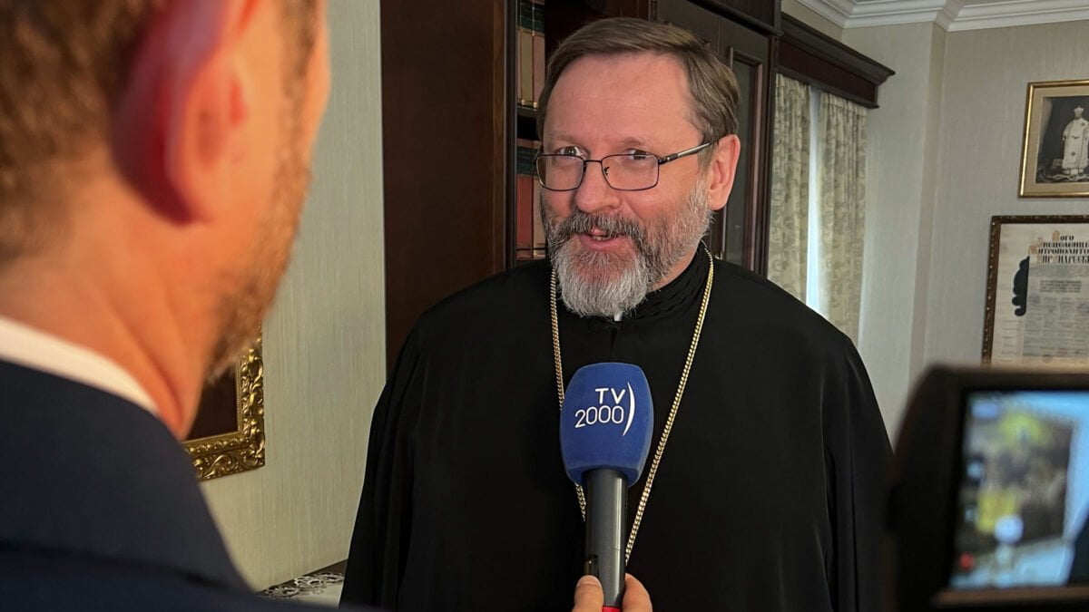 «Справедливий мир — це не утопія», — Блаженніший Святослав в інтерв’ю італійському каналу «ТV2000»