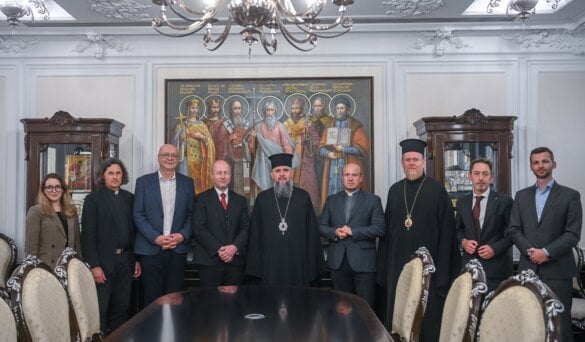 Митрополит Епіфаній зустрівся з представниками Міжнародного альянсу з питань свободи релігій