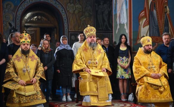 Божественна літургія в неділю всіх святих