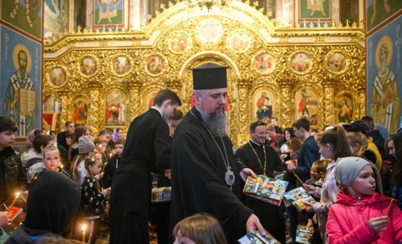 Предстоятель взяв участь у святі для діток з сімей вимушених переселенців