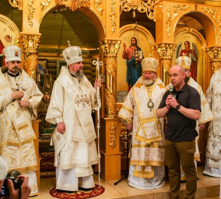 Блаженнійший Митрополит Епіфаній освятив новий храм у Тернополі: Сергій Надал привітав