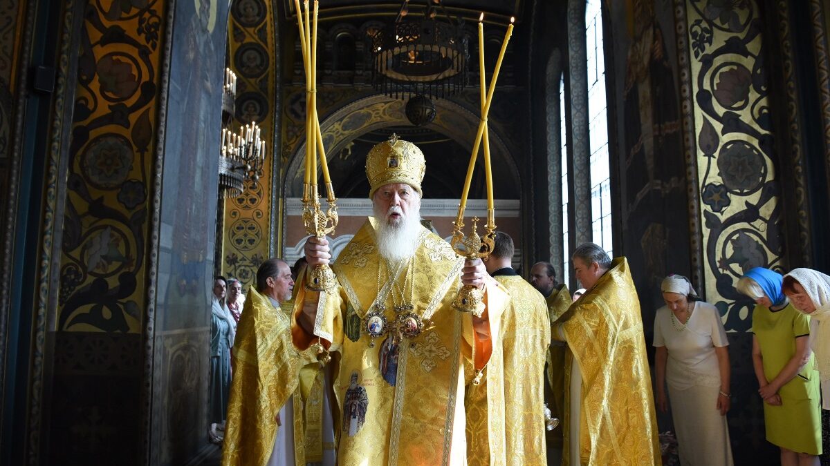 Патріарх Філарет очолив святкову літургію на честь святої рівноапостольної Ольги