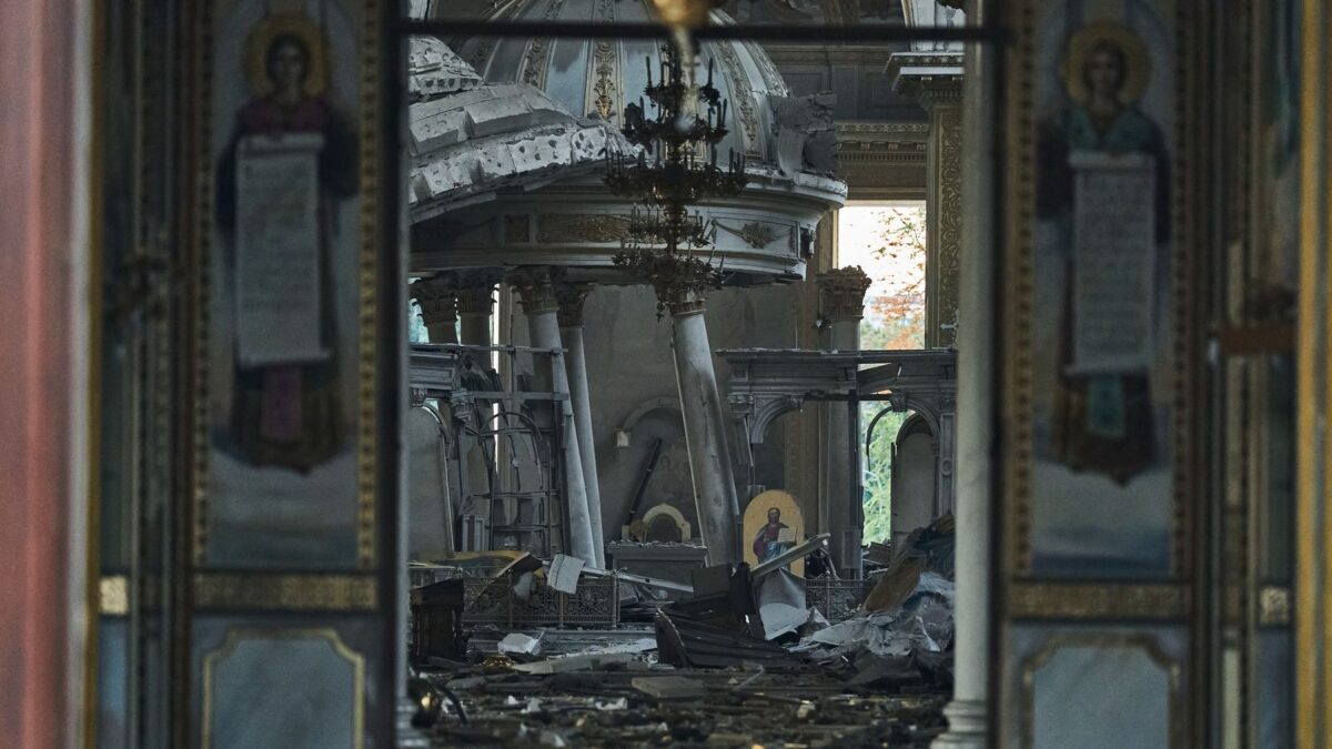 Глава УГКЦ про руйнування собору в Одесі: «Це катастрофа — мати патріарха, який спочатку освятив храм, а потім благословив ракету, що його знищила»