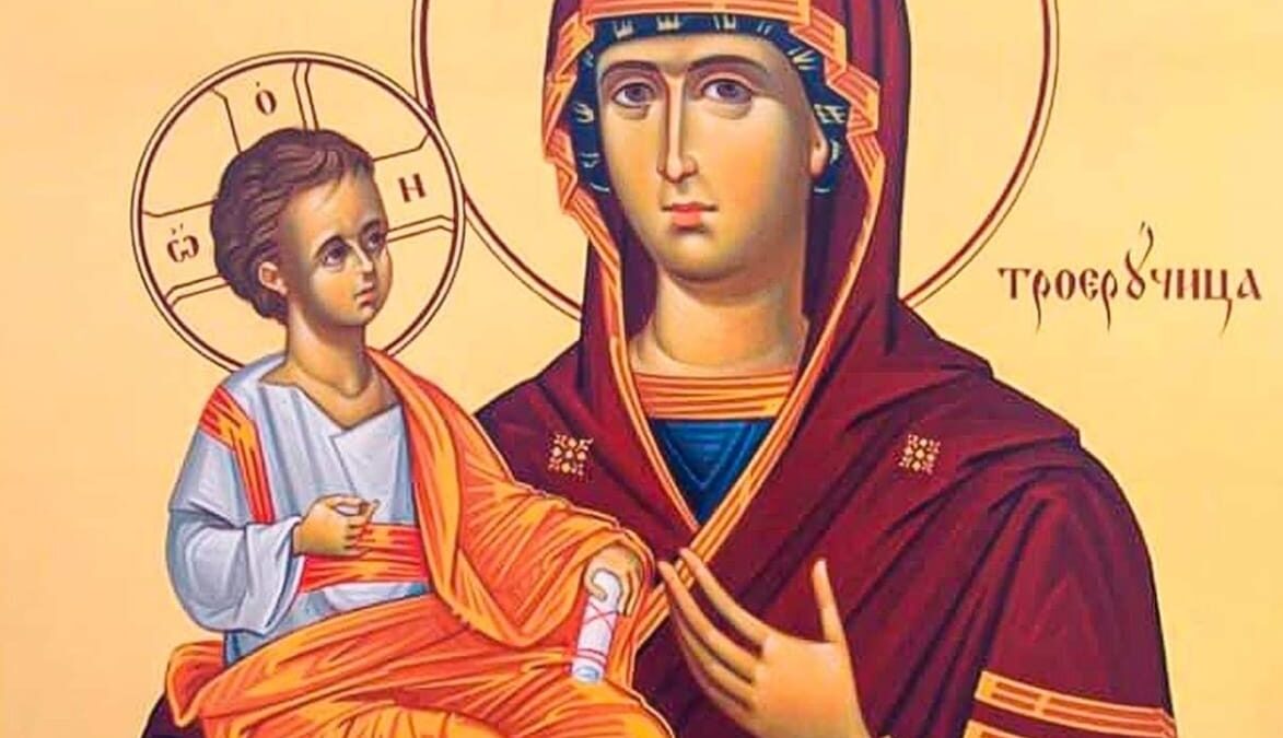 Ікона «Троєручиця»: Звичай молитись за зцілення рук