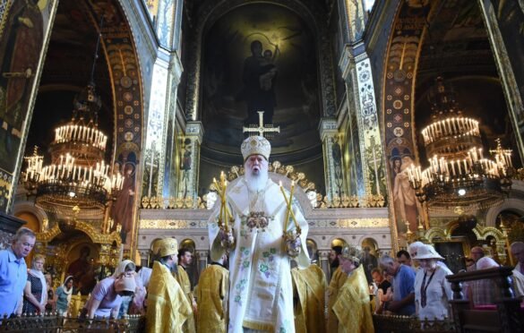 Патріарх Філарет очолив Божественну літургію у день пам'яті святих Бориса і Гліба