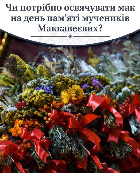 Символіка та сучасність: День пам'яті святих Маккавеїв у Православній Церкві