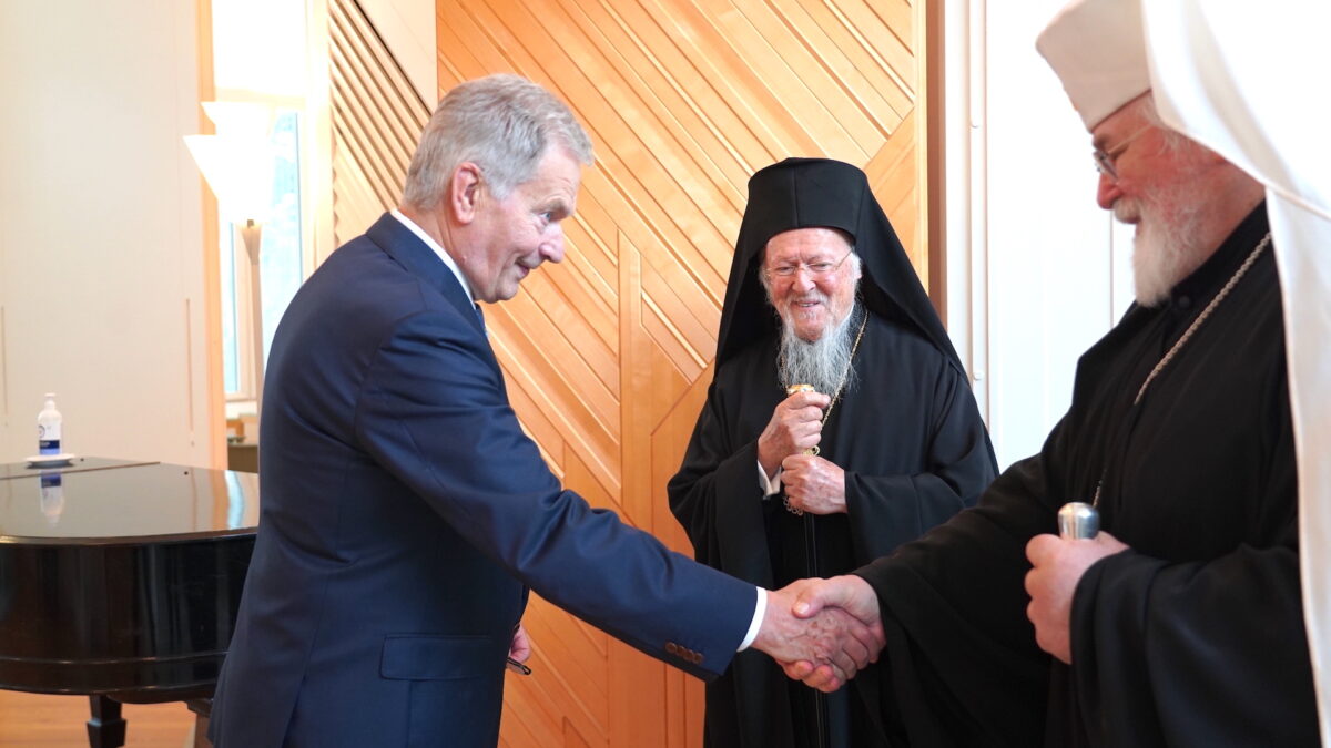 Вселенський Патріарх до Президента Фінляндської Республіки