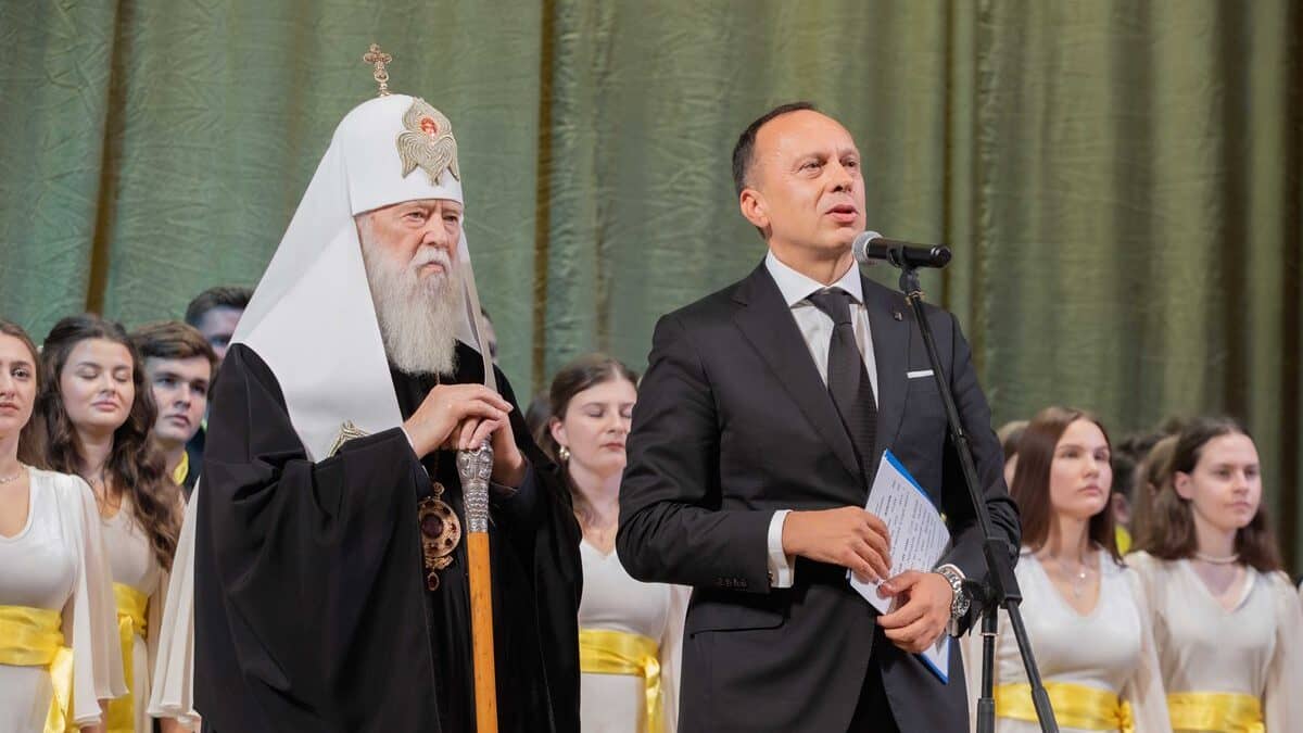 Святійший Патріарх Філарет вшанував 160-річчя Національної музичної академії