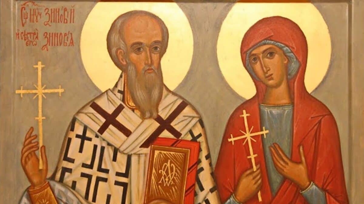 30 жовтня – свято мучеників Зиновія та Зиновії