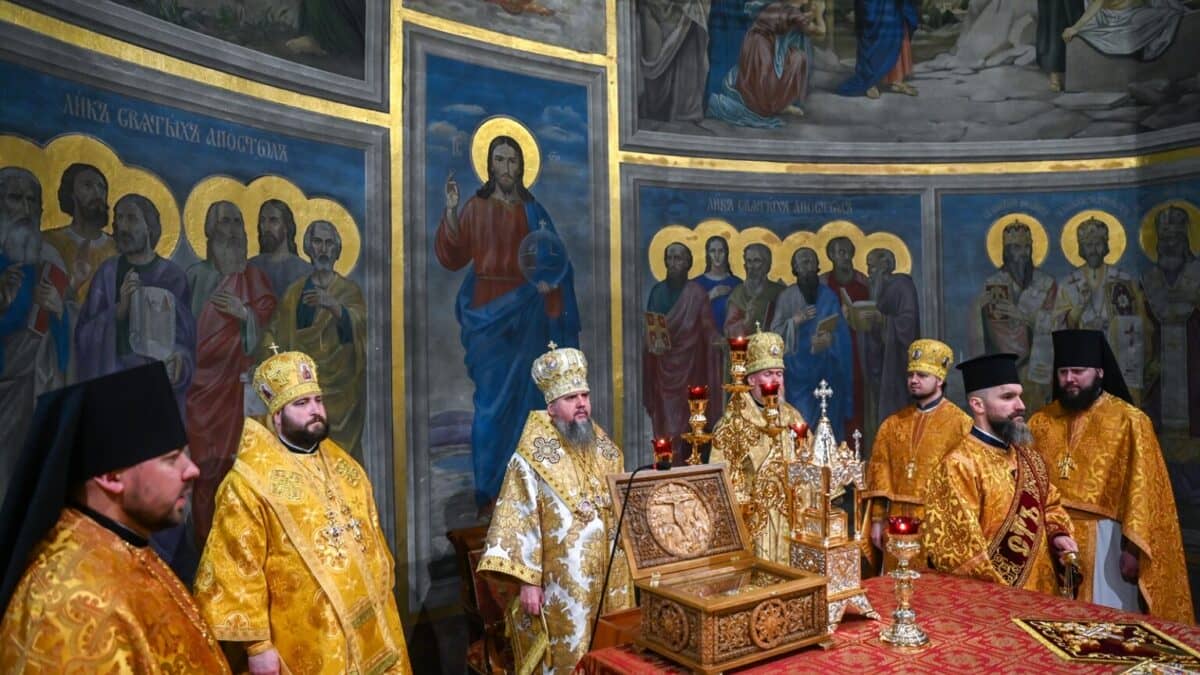 Блаженніший Митрополит Епіфаній очолив Божественну літургію 25-ї неділі після П’ятидесятниці
