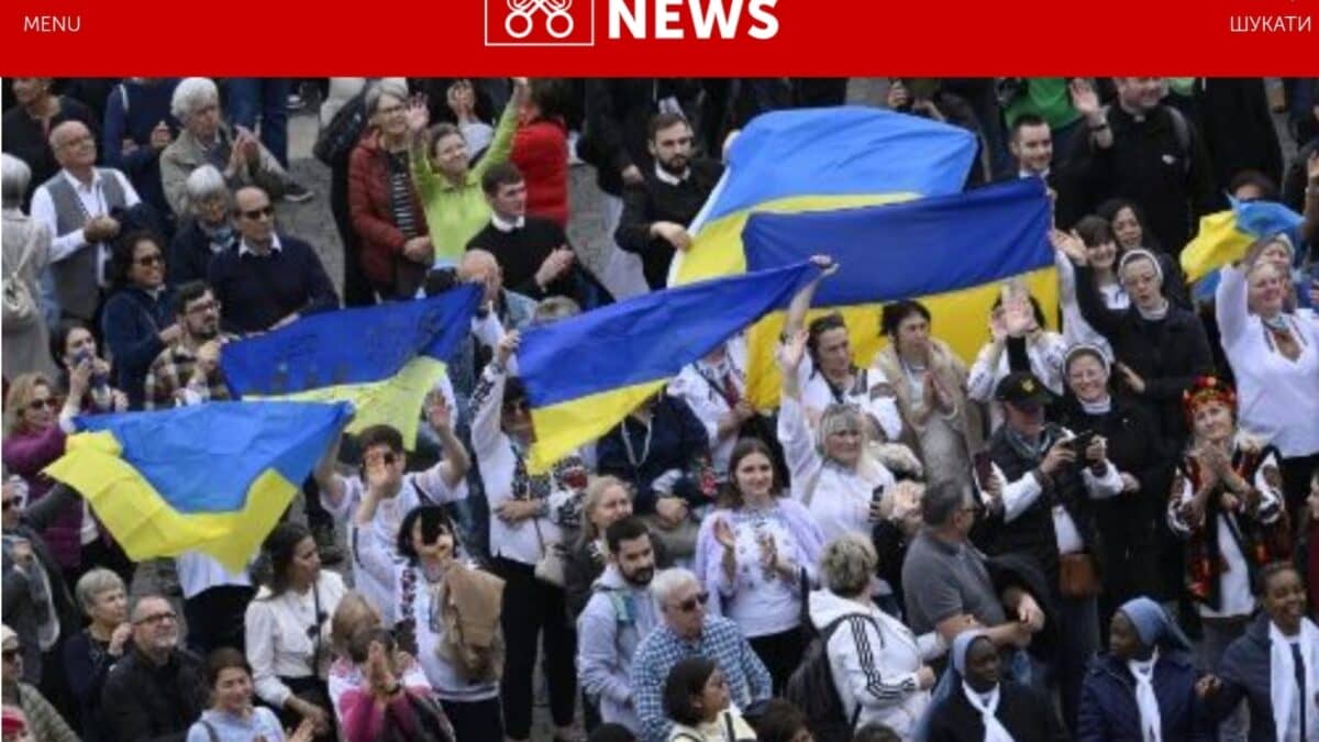 Папа українським прочанам: молюся разом з вами за вашу країну