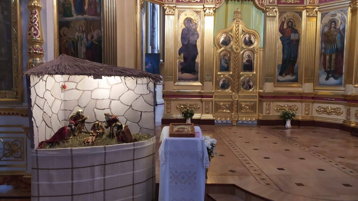 Запрошення на Різдвяне богослужіння до Свято-Миколаївського собору м. Кременця