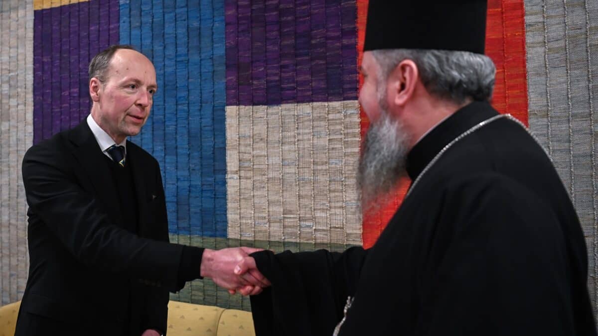 Митрополит Епіфаній обговорив гуманітарні програми та капеланську працю в Україні з фінськими колегами