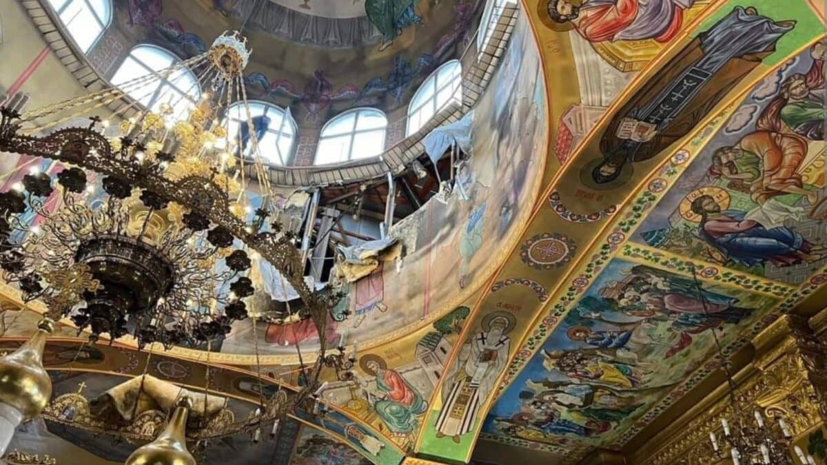 Катастрофа в Одесі: Руйнування купола храму під час богослужіння