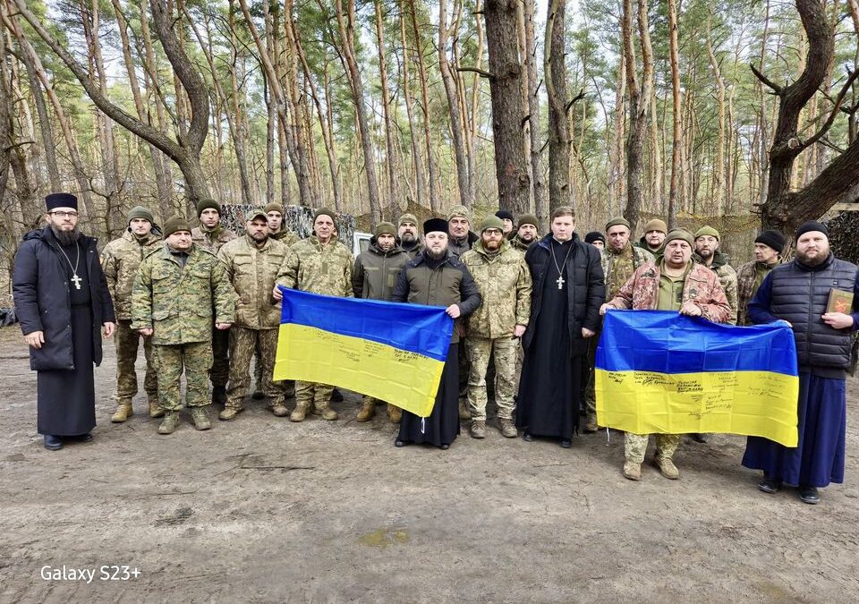 Духовний центр відзначив Різдво разом із воїнами артилерійської бригади