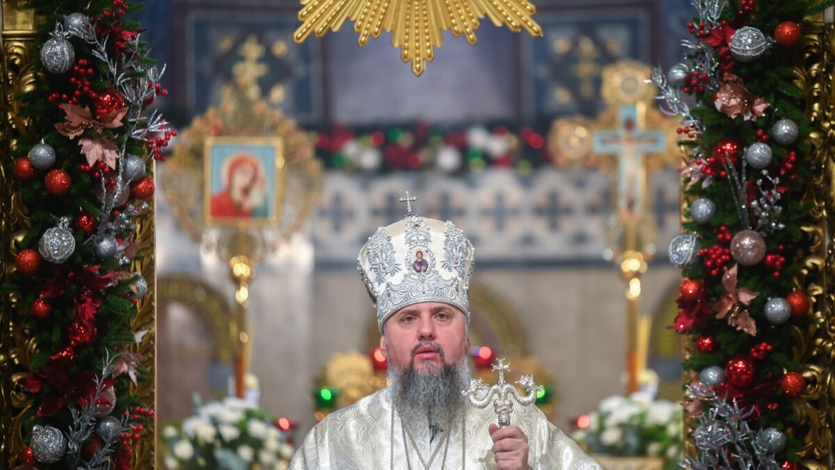 Божественна літургія з благословенням Блаженнішого Митрополита Київського у Свято-Михайлівському Золотоверхому соборі