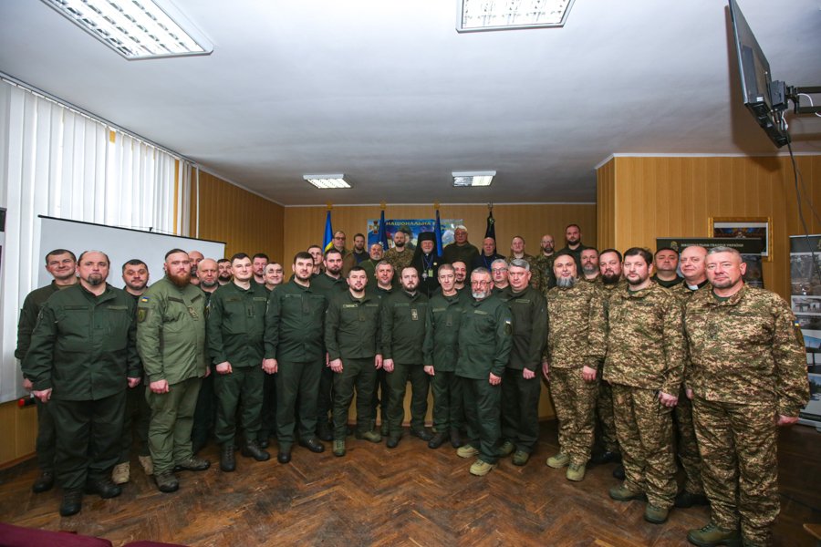Розпочато навчання з військовими капеланами Національної гвардії України: заходи та вітання