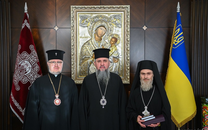 Предстоятель зустрівся з архімандритом Христофором, звільненим з російського ув’язнення