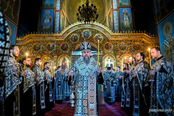 Мале повечір’я та Пасія: відправа в перший тиждень Великого посту у кафедральному Свято-Михайлівському Золотоверхому соборі
