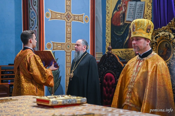 Всенічне бдіння перед Торжеством Православ’я: Блаженнійший Митрополит Епіфаній очолив молитву у Свято-Михайлівському Золотоверхому соборі
