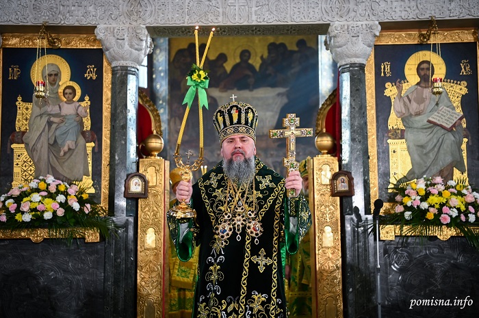 У Києво-Печерській Лаврі Блаженніший Митрополит Епіфаній очолив Божественну літургію