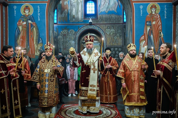 Блаженніший Митрополит Епіфаній звершив Всенічне бдіння в Свято-Михайлівському Золотоверхому соборі