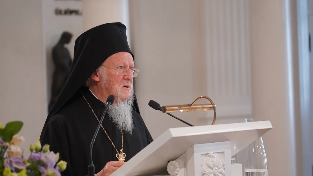 Вселенський Патріарх Варфоломій відкрив конференцію в Афінах: права людини та релігійна свобода на першому плані