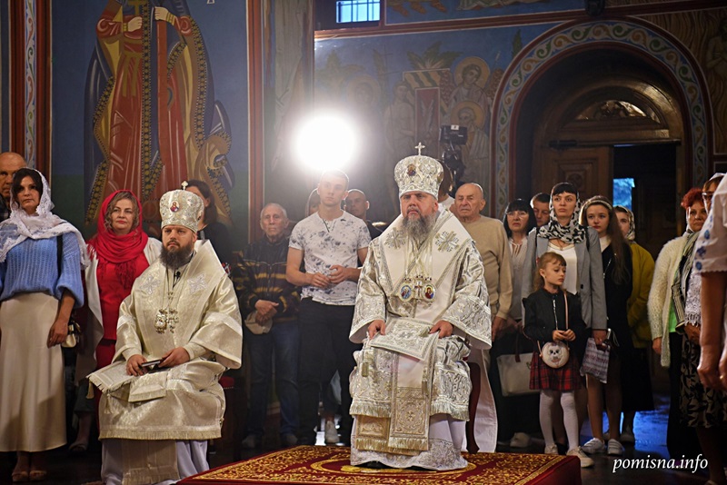 Блаженніший Митрополит Епіфаній очолив Божественну літургію в Свято-Михайлівському Золотоверхому соборі