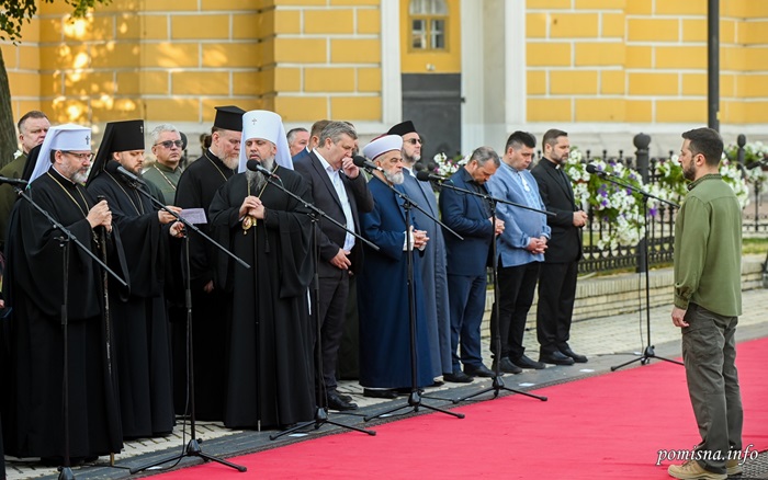 Блаженнійший Митрополит Епіфаній та Президент Зеленський взяли участь у молитовному заході