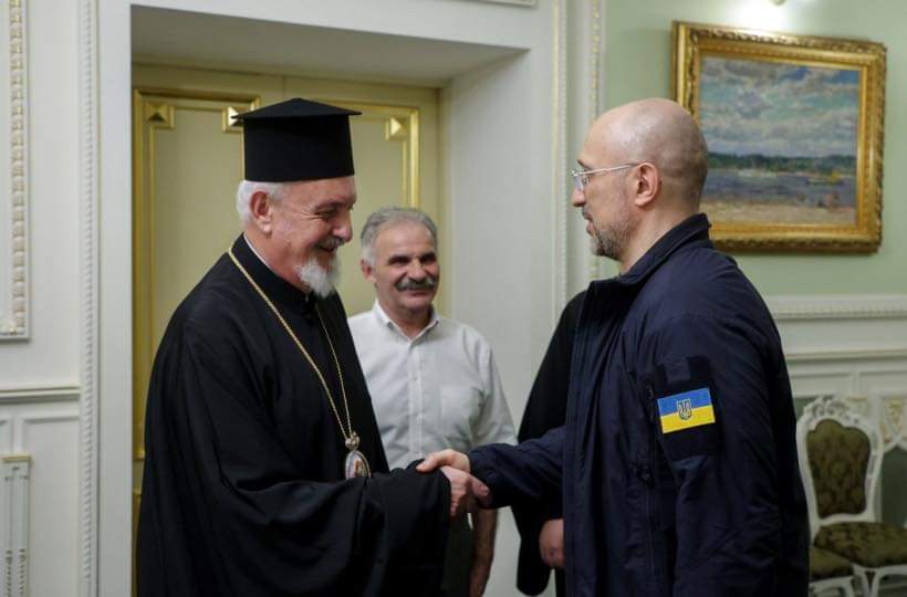 Зустріч Прем’єр-міністра України з представниками Вселенського Патріархату: гуманітарні проекти та підтримка