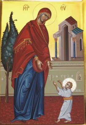 Святиня Святого Герасима: історія ікони «Перші кроки Христа»