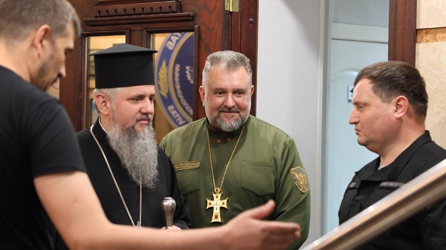 Митрополит Епіфаній освятив Меморіал героям ГУР