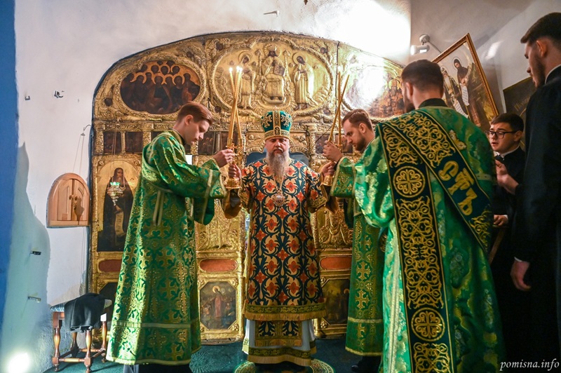 Молитва за Україну у святині Дальніх печер Києво-Печерської Лаври